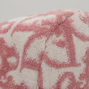 Christian Dior Pile Trotter Hand Bag Pink White Auth 110808-15