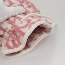 Christian Dior Pile Trotter Hand Bag Pink White Auth 110808-5