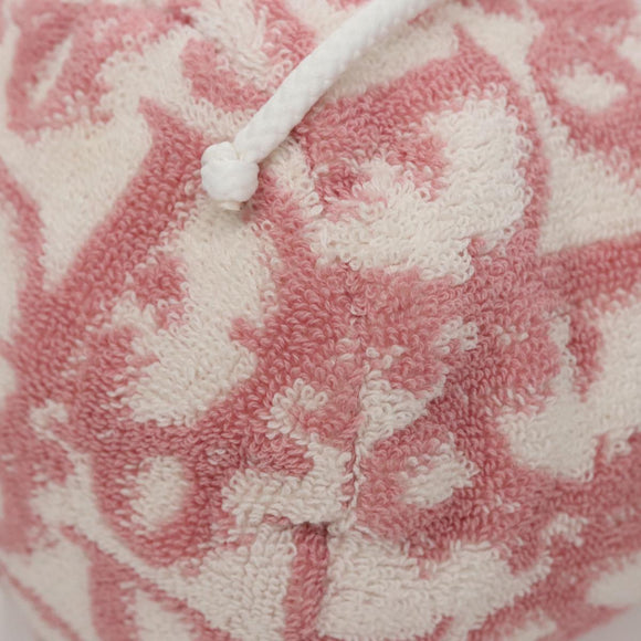 Christian Dior Pile Trotter Hand Bag Pink White Auth 110808