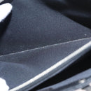 CHANEL Hand Bag Caviar Skin Black Silver CC Auth 110813-19