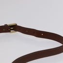 Burberrys Nova Check Shoulder Bag PVC Beige Brown gold Auth 110829-7