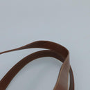 BURBERRY Nova Check Shoulder Bag PVC Beige Brown gold Auth 110832-8