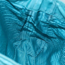 PRADA Shoulder Bag Nylon Turquoise Blue Silver Auth 110840-16