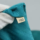 PRADA Shoulder Bag Nylon Turquoise Blue Silver Auth 110840-19