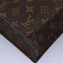 LOUIS VUITTON Monogram Sac Plat Hand Bag M51140 LV Auth 110857-16