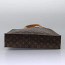 LOUIS VUITTON Monogram Sac Plat Hand Bag M51140 LV Auth 110857-5