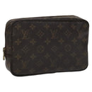 LOUIS VUITTON Monogram Trousse Toilette 23 Clutch Bag M47524 LV Auth 110865-1