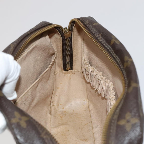 LOUIS VUITTON Monogram Trousse Toilette 23 Clutch Bag M47524 LV Auth 110865