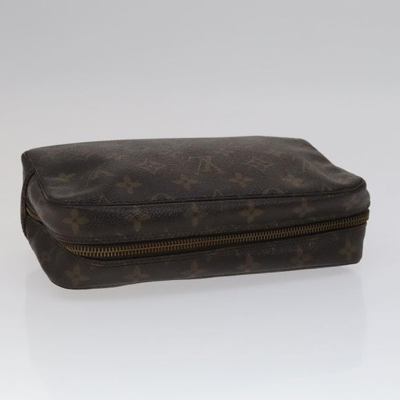 LOUIS VUITTON Monogram Trousse Toilette 23 Clutch Bag M47524 LV Auth 110865