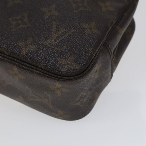 LOUIS VUITTON Monogram Trousse Toilette 23 Clutch Bag M47524 LV Auth 110865