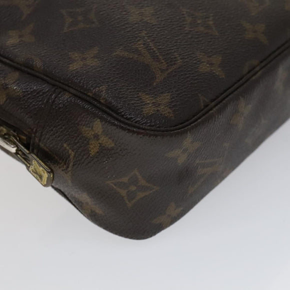 LOUIS VUITTON Monogram Trousse Toilette 23 Clutch Bag M47524 LV Auth 110865