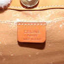CELINE Macadam Canvas Backpack PVC Leather Brown Auth 110876-18