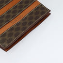 CELINE Macadam Canvas Backpack PVC Leather Brown Auth 110876-6