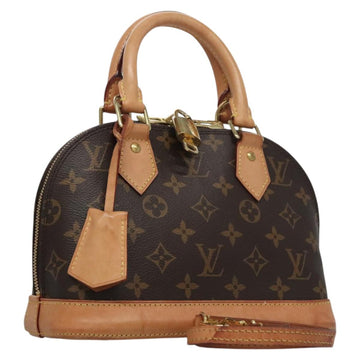 LOUIS VUITTON Monogram Alma BB Hand Bag 2way M53152 LV Auth 110884V