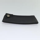 FENDI Triplet Clutch Bag Leather Black Auth 110887V-22