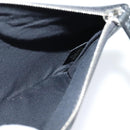 FENDI Triplet Clutch Bag Leather Black Auth 110887V-30