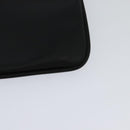 FENDI Triplet Clutch Bag Leather Black Auth 110887V-41