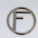 FENDI Triplet Clutch Bag Leather Black Auth 110887V-47