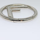 FENDI Triplet Clutch Bag Leather Black Auth 110887V-50