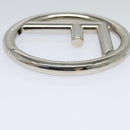 FENDI Triplet Clutch Bag Leather Black Auth 110887V-51