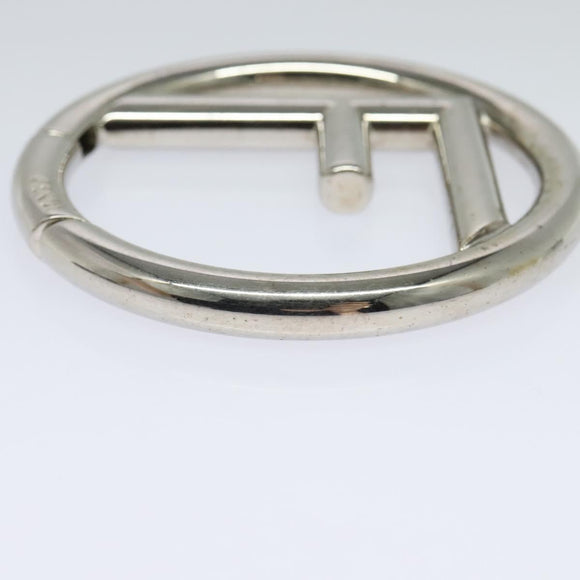 FENDI Triplet Clutch Bag Leather Black Auth 110887V