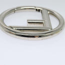 FENDI Triplet Clutch Bag Leather Black Auth 110887V-52