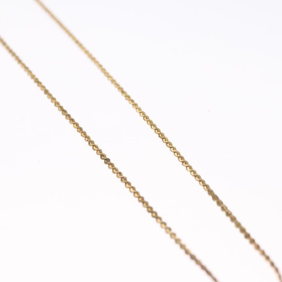 Christian Dior Necklace metal Gold Tone Auth 110890