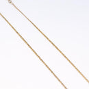 Christian Dior Necklace metal Gold Tone Auth 110890-5