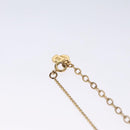 Christian Dior Necklace metal Gold Tone Auth 110890-7