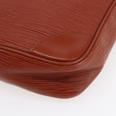 LOUIS VUITTON Epi Danube Shoulder Bag Brown M51694 LV Auth 110914-11