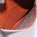 LOUIS VUITTON Epi Danube Shoulder Bag Brown M51694 LV Auth 110914-21