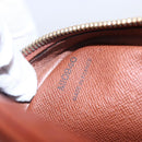 LOUIS VUITTON Epi Danube Shoulder Bag Brown M51694 LV Auth 110914-22