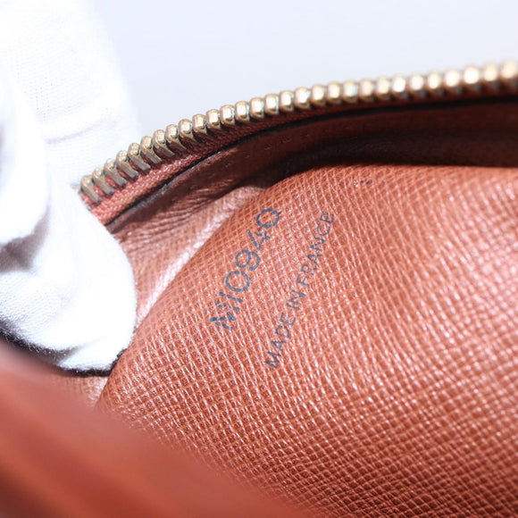 LOUIS VUITTON Epi Danube Shoulder Bag Brown M51694 LV Auth 110914