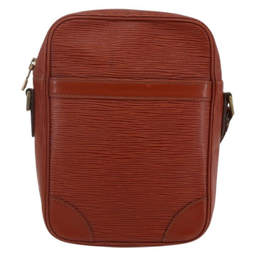 LOUIS VUITTON Epi Danube Shoulder Bag Brown M51694 LV Auth 110914 - 0