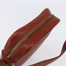 LOUIS VUITTON Epi Danube Shoulder Bag Brown M51694 LV Auth 110914-6