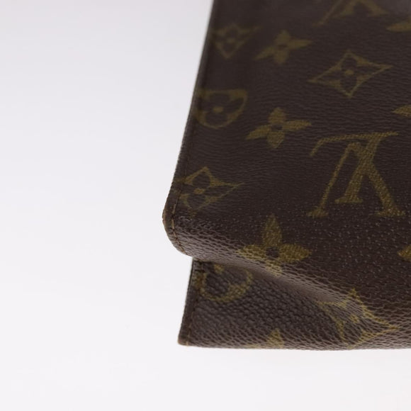 LOUIS VUITTON Monogram Poche Toilette 26 Pouch M47542 LV Auth 111026