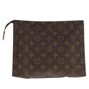 LOUIS VUITTON Monogram Poche Toilette 26 Pouch M47542 LV Auth 111026-2