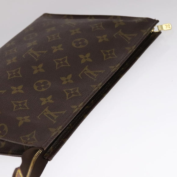 LOUIS VUITTON Monogram Poche Toilette 26 Pouch M47542 LV Auth 111026