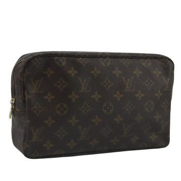 LOUIS VUITTON Monogram Trousse Toilette 28 Clutch Bag M47522 LV Auth 111034