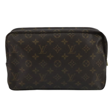 LOUIS VUITTON Monogram Trousse Toilette 28 Clutch Bag M47522 LV Auth 111034 - 0