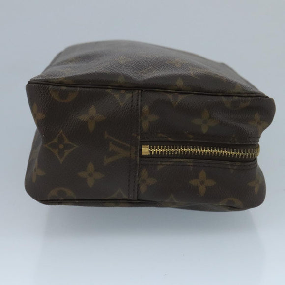 LOUIS VUITTON Monogram Trousse Toilette 28 Clutch Bag M47522 LV Auth 111034