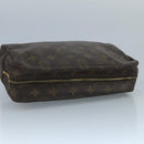 LOUIS VUITTON Monogram Trousse Toilette 28 Clutch Bag M47522 LV Auth 111034-5