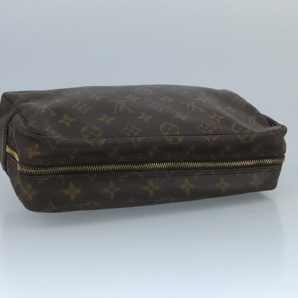 LOUIS VUITTON Monogram Trousse Toilette 28 Clutch Bag M47522 LV Auth 111034
