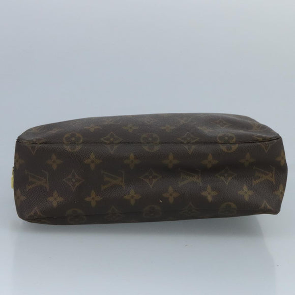 LOUIS VUITTON Monogram Trousse Toilette 28 Clutch Bag M47522 LV Auth 111034