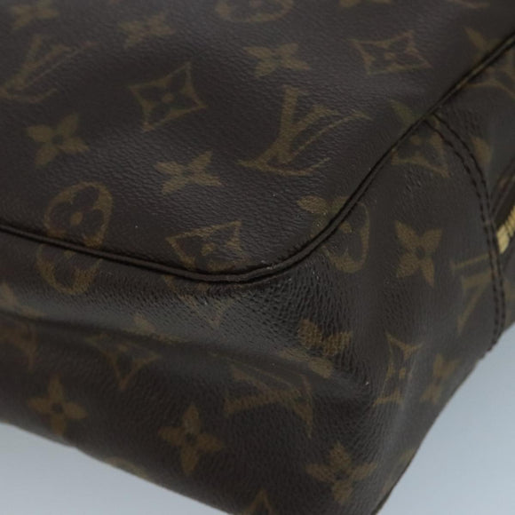 LOUIS VUITTON Monogram Trousse Toilette 28 Clutch Bag M47522 LV Auth 111034