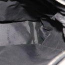 GUCCI Shoulder Bag Leather Black Gold 001 3766 Auth 111055-19