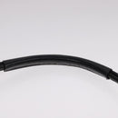 GUCCI Shoulder Bag Leather Black Gold 001 3766 Auth 111055-8