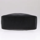 GUCCI Shoulder Bag Leather Black Gold 001 3766 Auth 111055-5