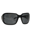 CHANEL Sunglasses plastic Black CC Auth 111071V-1