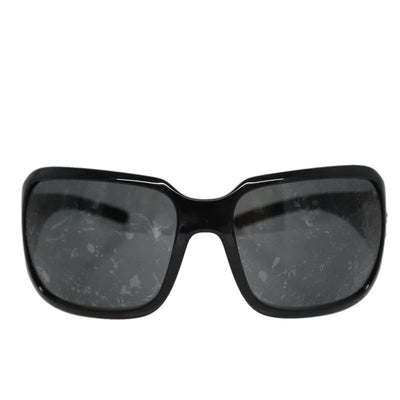 CHANEL Sunglasses plastic Black CC Auth 111071V - 0
